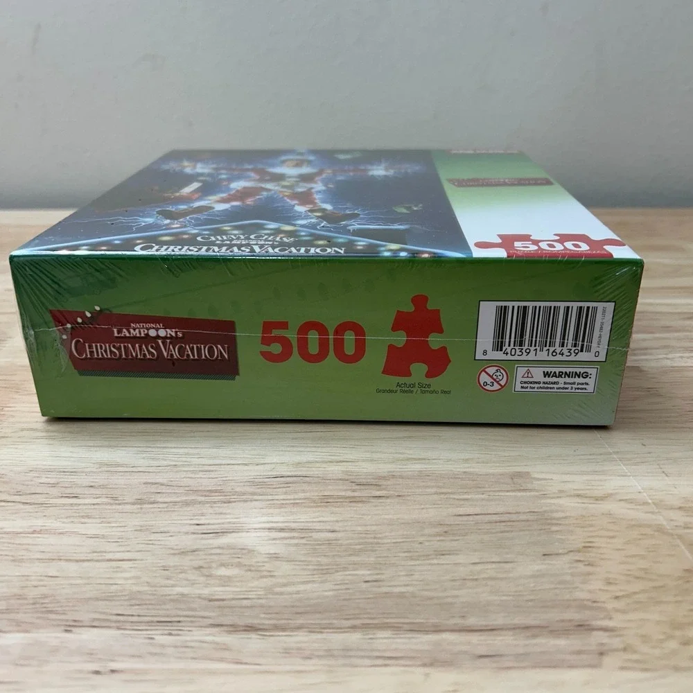 Chevy Chase National Lampoon's Christmas Vacation Aquarius 500‎ pc Puzzle NEW